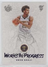 2020-21 Panini Court Kings Works in Progress Violet 46/49 Zeke Nnaji #22 04l0