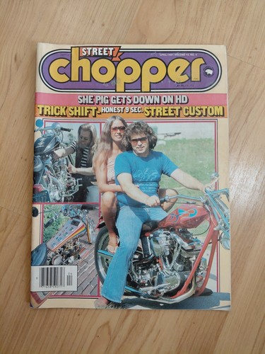 1981 STREET CHOPPER Magazine Motorcycle