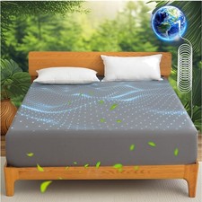 Grounding Sheets King 10 Pure Silver Fiber 90 Organic Cotton Sheets King Si...