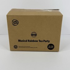 LeapFrog Musical Rainbow Tea Party Teapot Tea Set 50 Phrases Light Sounds