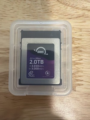 OWC Atlas Ultra 2TB CFexpress Type B PCIe 4.0 X2 Memory Card