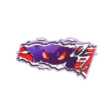  POS Gengar Logo Hook  Loop Patch