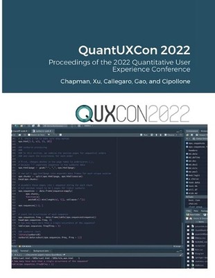 Proceedings of the 2022 Quantitative User Experience Conference (QuantUXCon 2022