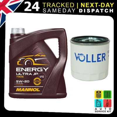 SERVICE KIT FOR MAZDA 121 2 VOLVO C30 S40 S60 V40 V60  | 5W-20 OIL 5L & FILTER