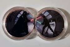 Set of 2 Star Wars 1 Oz. Copper Rounds Darth Vader.