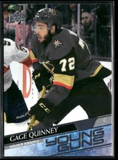 2020-21 Upper Deck Gage Quinney RC #454 Vegas Golden Knights