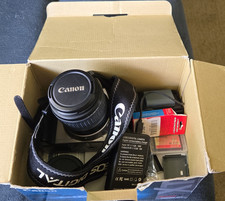 Canon EOS Digital Rebel XT Silver 8MP Digital SLR Kit EF-S 18-55mm Lens USB