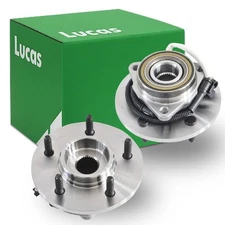 Lucas Pair：2New Front Left Wheel Hub Bearing for 97-00 Ford Expedition Lincoln