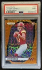 2024 Panini Prizm Jayden Daniels RC Lazer Rookie #347 Commanders PSA 9