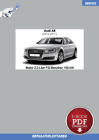 PDF Audi A8 (2010-2017) Reparaturanleitung Motor 2,0 Liter Tfsi Benziner 211PS