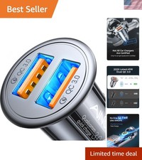 Super Fast Car Charger for iPhone 17 Pro Max, Samsung S22 Ultra, 45W Dual USB...