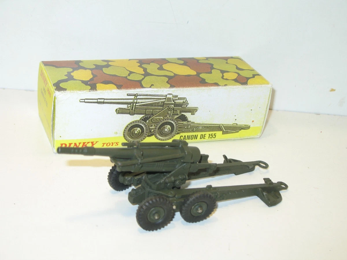 Dinky Toys boîte d'origine 80E obusier de 155 ABS 1ère boîte
