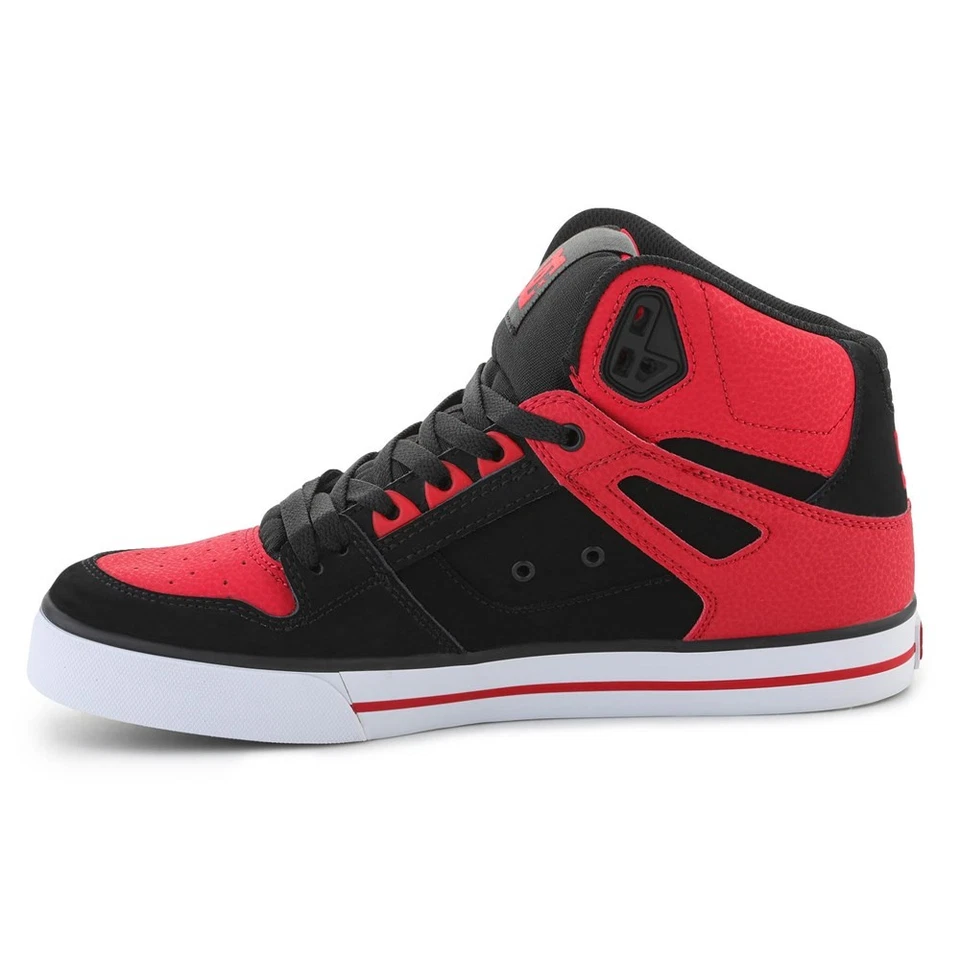 Scarpe universali Uomo DC Pure High Top ADYS4000043FWB Nero-Rosso - Imagen 4 de 4