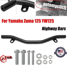 For Yamaha Zuma 125 2022 Highway Bar Protector Foot Rest Extend Stand Bar US