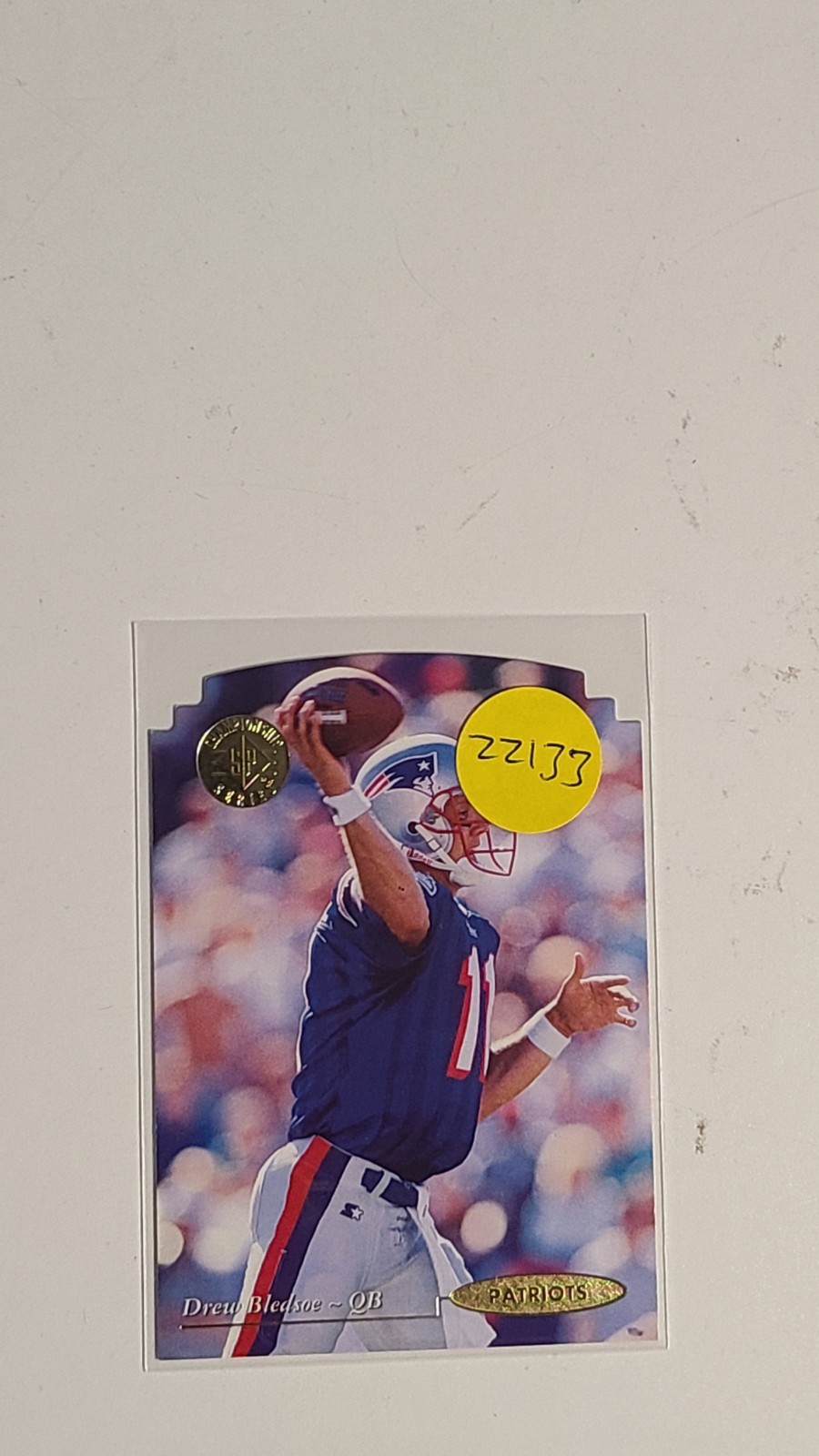 Drew Bledsoe 1995 SP Championship Die Cuts #153