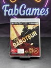 The Saboteur - PlayStation 3 (PS3, 2009) Complete With Manual Free Postage