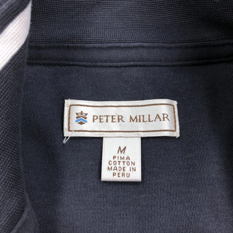 Peter Millar Vest Mens Medium Pima Cotton Eagle Point Golf Country Club - Image 4 of 4