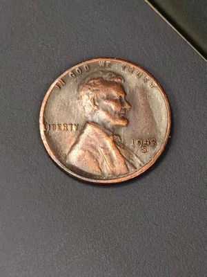 ---1943-S Lincoln Wheat Cent Penny Rare Sought --1pcs