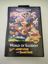 World of Illusion | Sega Genesis | Box - Game - No Manual