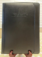 Mercantile Bank of Michigan Leed's Black DuraHyde Zippered Padfolio, Portfolio