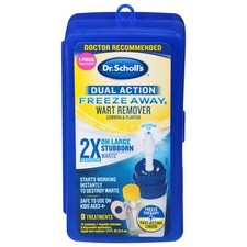 Dr Scholl's Dual Action Freeze Away Wart Remover, 8 Applications // F