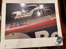 Incredible Porsche Advertising poster origina...