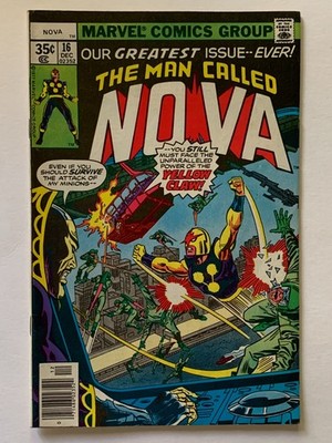 NOVA #16 VF MARVEL COMICS BRONZE AGE 1977