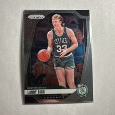 2024-25 Panini Prizm Legends Larry Bird Boston Celtics #299 Basketball