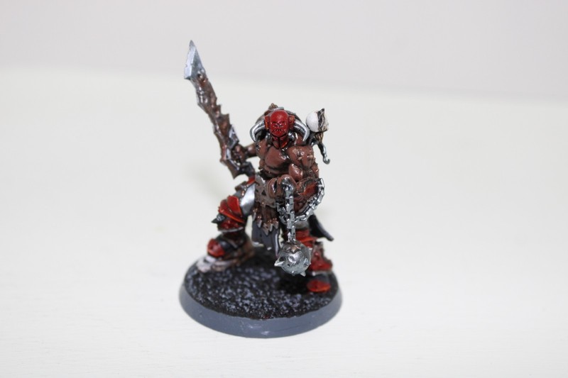 Warhammer AoS Blades of Khorne SlaughterPriest OOP Painted good cond 63026 A