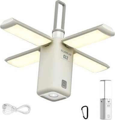 KLARUS CL2 Campinglampe 10000 mAh Wiederaufladbar