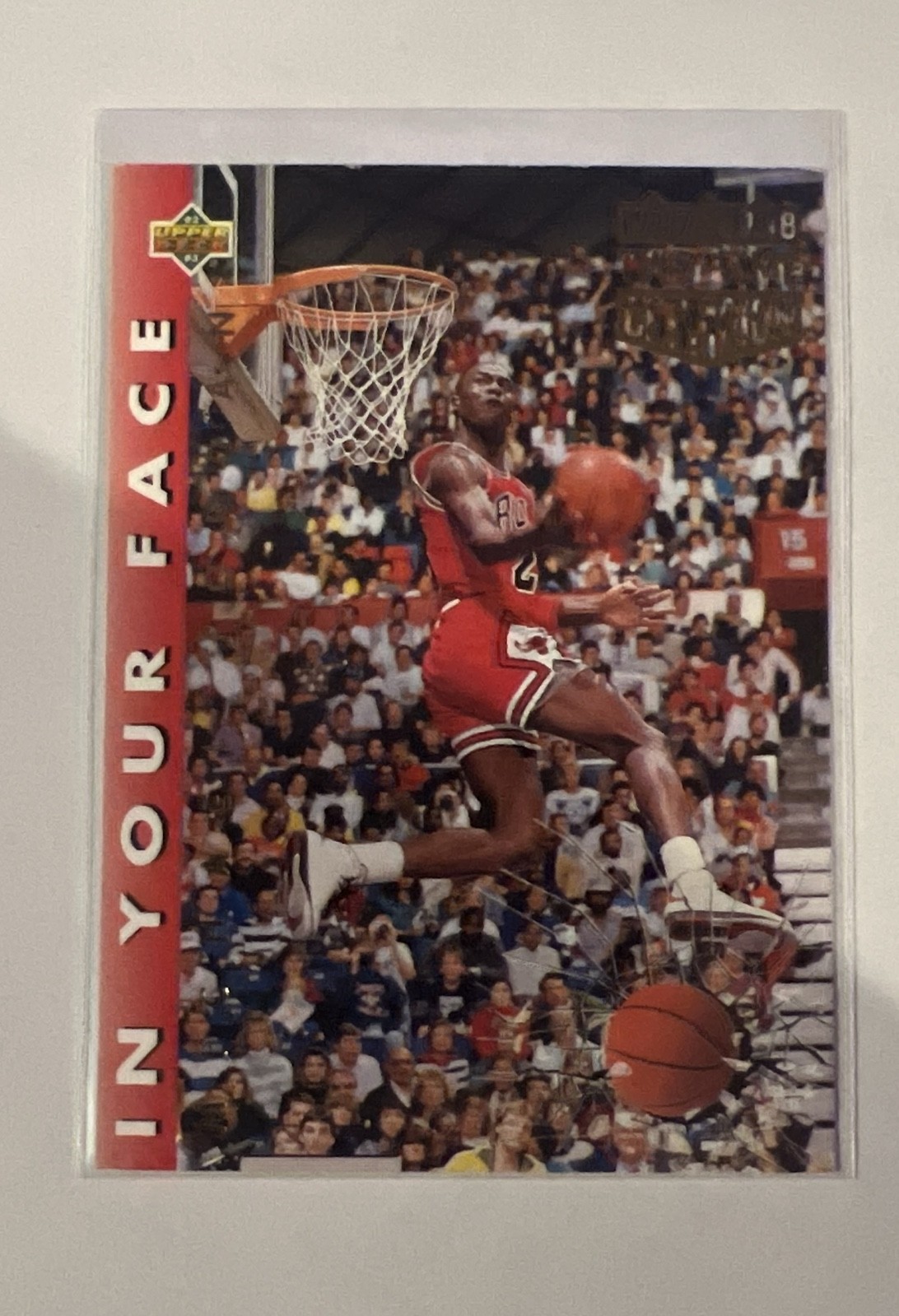 1992-93 Upper Deck - Michael Jordan #453 1987, 1988 Two-Time Champion
