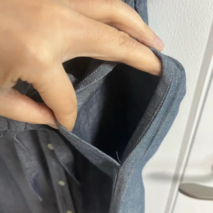 Vintage Uniqlo Short Sleeve Long Ribbon Linen Dress, Size L