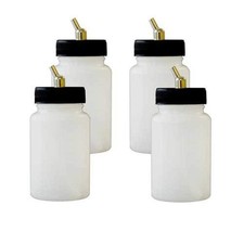 Airbrush 3 Oz Double Action Bottle Assembly 3 Ounce Glass Jar Pot
