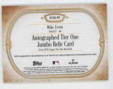 Topps Mike Trout Baseball Sports Trading Cards & Accessories