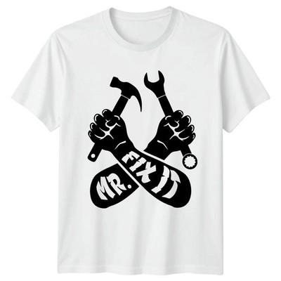 Mr Fix It Herren T-Shirt Handwerker Reparatur Handwerker Vatertag Geschenk für Ihn