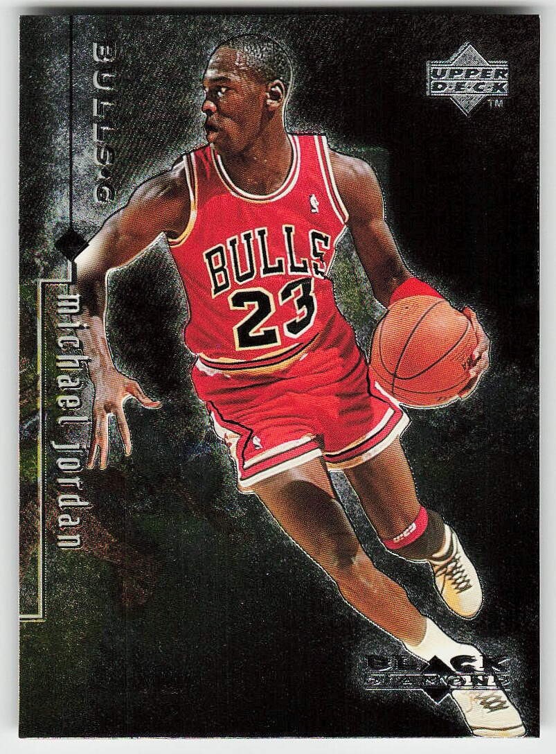 1998-99 Upper Deck Black Diamond #3 Michael Jordan BASKETBALL Chicago Bulls