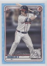 2020 Bowman Draft Sky Blue Border 219/499 Jesse Franklin V #BD-17 0o6v