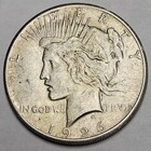 1926 P Philadelphia Mint Peace Silver Dollar $1 90% Silver Coin d668 — photo 1