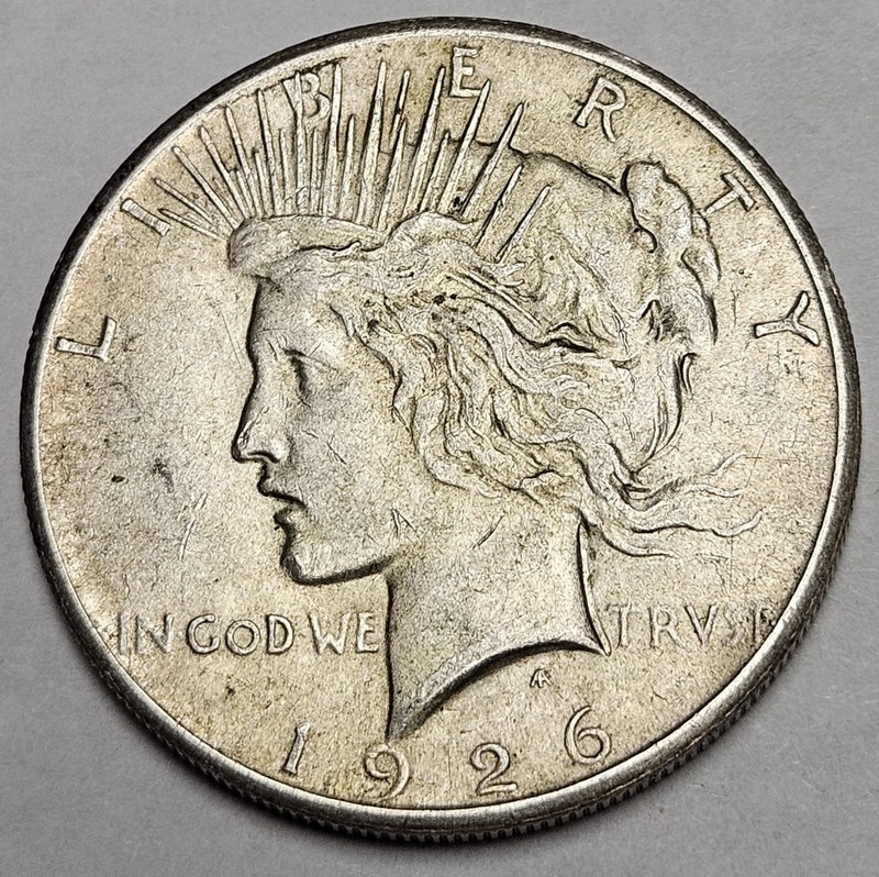 1926 P Philadelphia Mint Peace Silver Dollar $1 90% Silver Coin d668