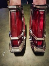 1968 1969 Lincoln Continental Stop Tail Lights Lenses Bezels And Housings