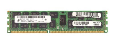 Micron 8GB 2Rx4 PC3-12800R-11-11-E2 ECC REG Server Memory MT36JSF1G72PZ-1G6M1HG