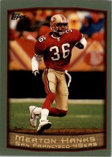 1999 Topps #186 Merton Hanks - FB