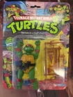 Teenage Mutant Ninja Turtles Raphael, 10 back 1988 Playmates action figure