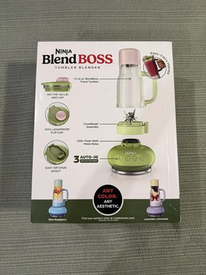Ninja Blend BOSS Personal Smoothie Blender with 26oz available in BLUE AND GREEN