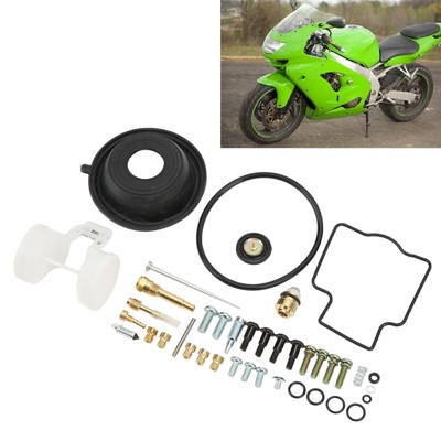 4Set Motorrad Vergaser Wiederaufbau Kit Für ZX 9R GPZ900R ZX900 1994-2003