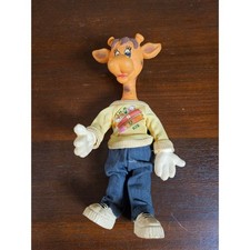 Toys R Us Geoffrey the Giraffe Bendy Figure Yellow Vintage Mascot
