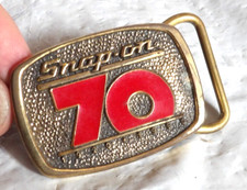 Vintage Snap-on 70th Anniversary Belt Buckle, VERY NICE