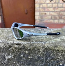 Vintage Oakley Minute Sunglasses Sliver Frame...