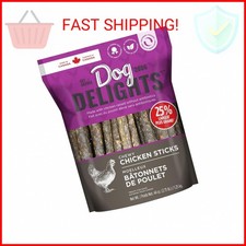 Dog Delights Chewy Chicken Sticks Dog Treats - 1.25 kg 2.7 lb - Wholesome and