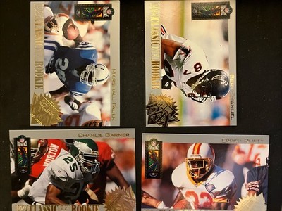 1994 Classic NFL Experience 10 Card Rookie Set - Marshall Faulk RC